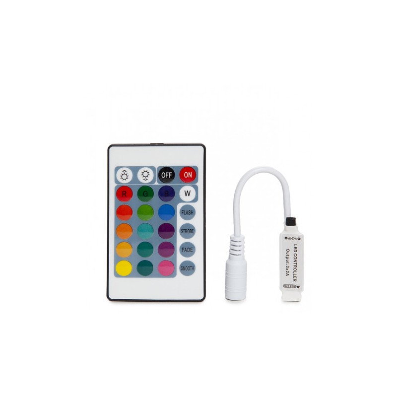 Set Control Tira Led RGB