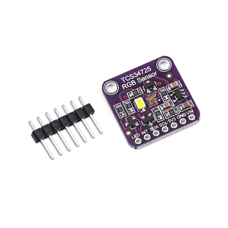 Modulo Sensor de reconocimiento de color RGB TCS34725