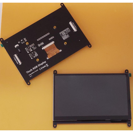 Pantalla LCD touch 7 pulgadas 1024x600 HDMI compatible con Raspberry