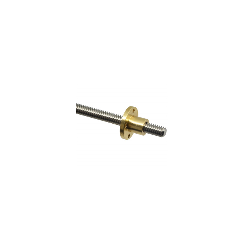 Tornillo ACME 4 hilos con husillo 400x8mm