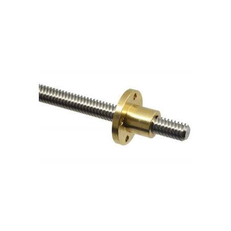 Tornillo ACME 4 hilos con husillo 400x8mm
