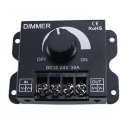 Led Dimmer 12V-24V DC 30A...