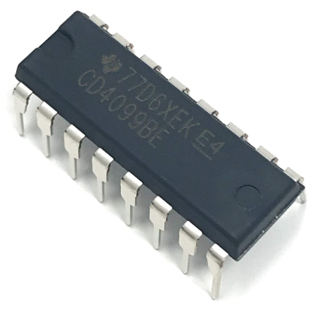 CD4099BE Latch direccionable 8 bits
