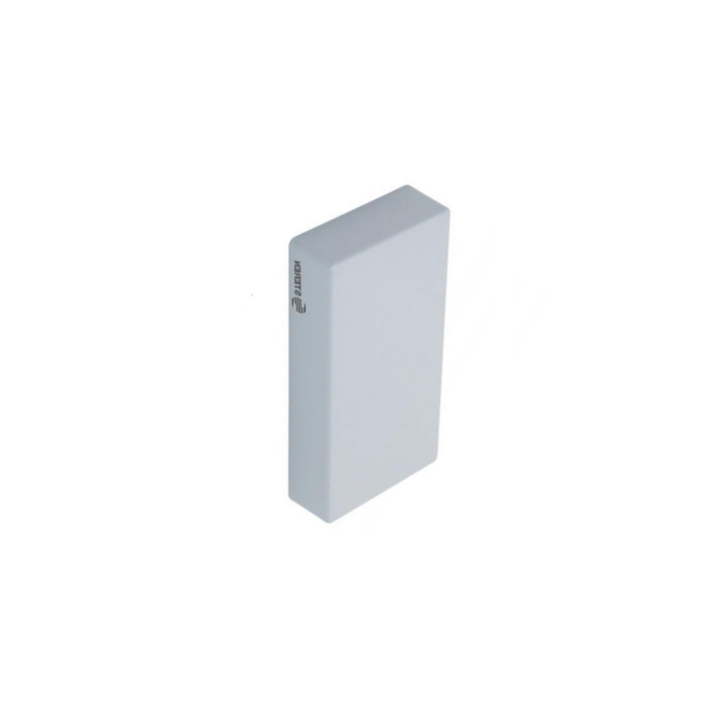 Gabinete de plástico gris c/tapa de 112x57x22mm