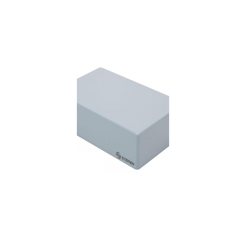 Gabinete de plástico gris c/tapa de 150x99x60mm