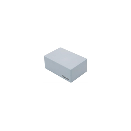 Gabinete de plástico gris c/tapa de 76x50x27mm
