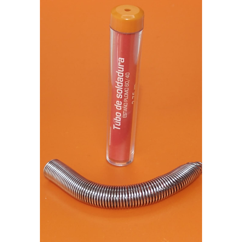 Tubo de soldadura 2.75m