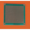 Placa fenólica 5x5cm 1.5mm verde
