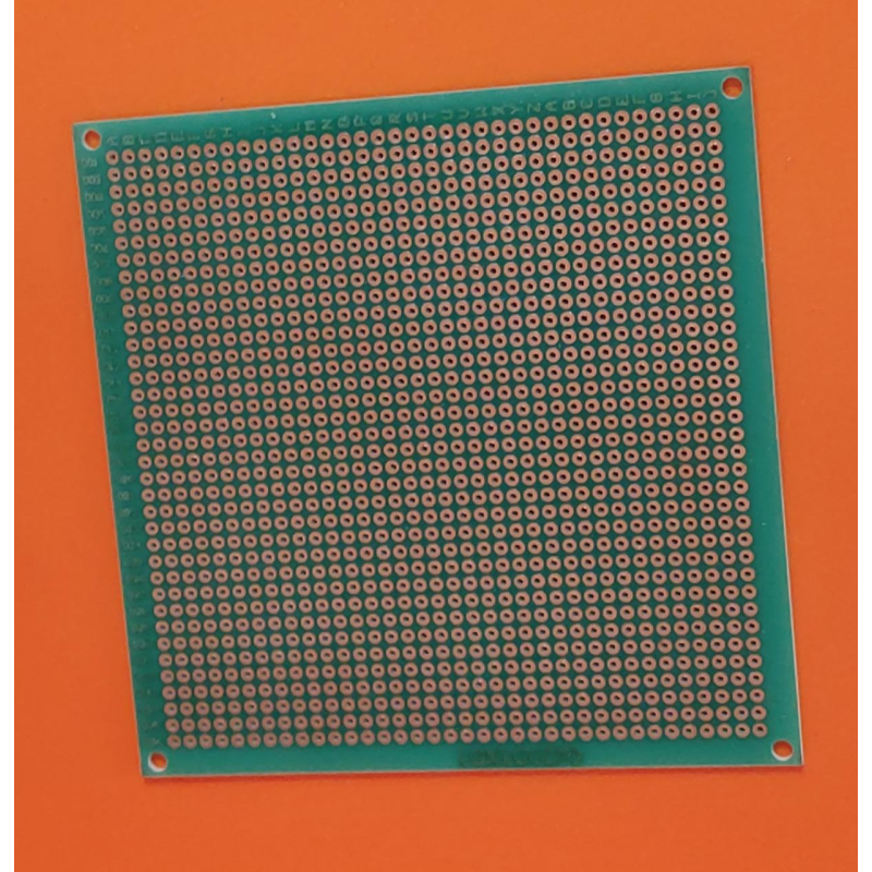 Placa fenólica 10x10cm 1.5mm verde