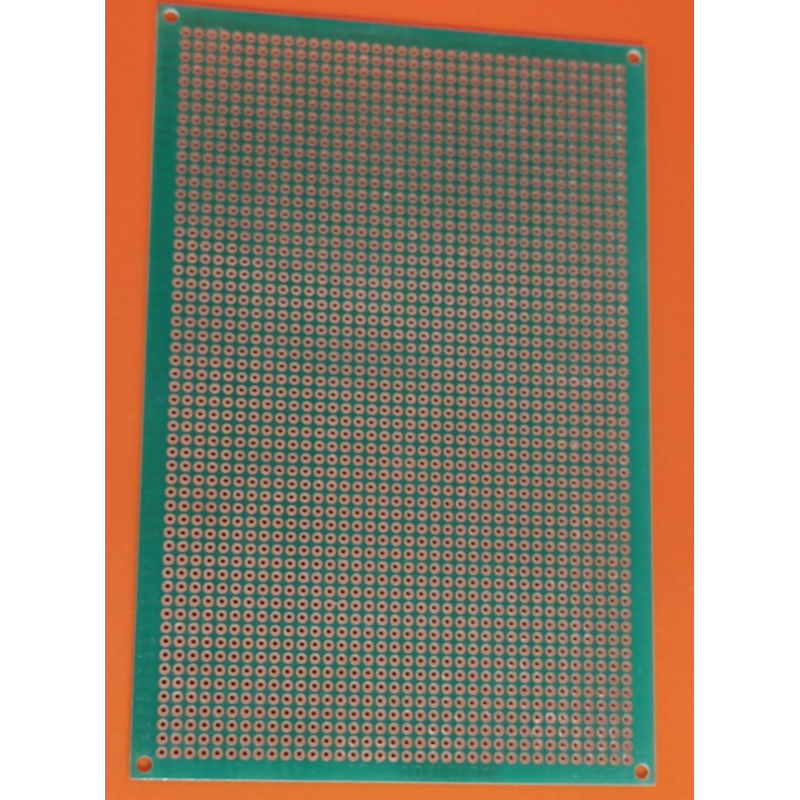 Placa fenólica 10x15cm 1.5mm verde