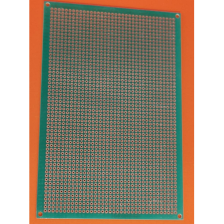Placa fenólica 10x15cm 1.5mm verde