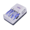 Cargador de baterías AA, AAA, 9V