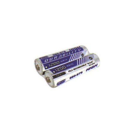 Pilas recargables AAA Ni-Mh 1.2V 1200MAH