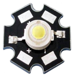 Led 3W con base circular...