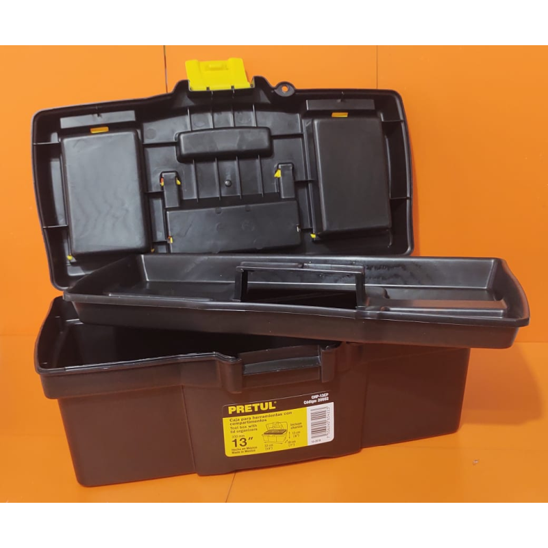 Caja 13" con compartimientos