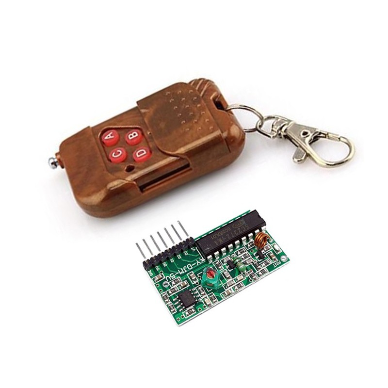 CONTROL BEEP RECEPTOR IC 2262 4 CANALES DE 315 y 433 MHZ