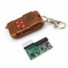 CONTROL BEEP RECEPTOR IC 2262 4 CANALES DE 315 y 433 MHZ