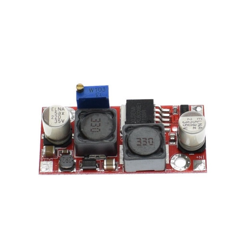 CONVERTIDOR VOLTAJE DC-DC 1.5-35V  Rojo   XL6009
