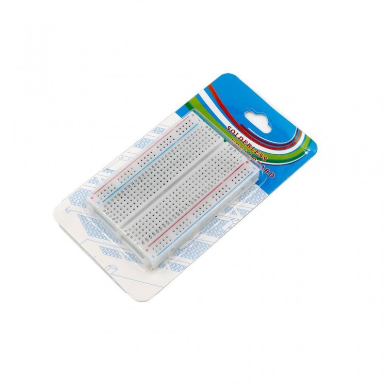 Protoboard 400 puntos Azul mediano