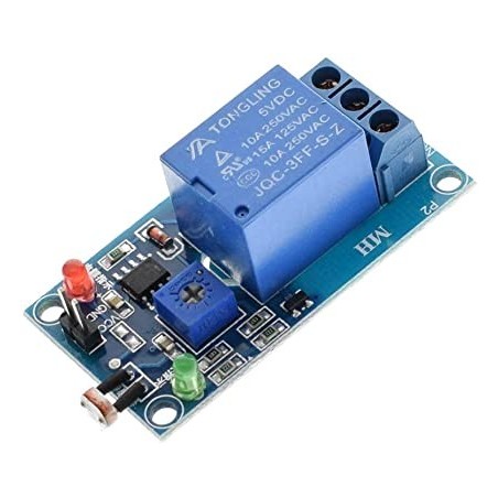 Modulo deteccion de Luz analogico Con Relay 5v