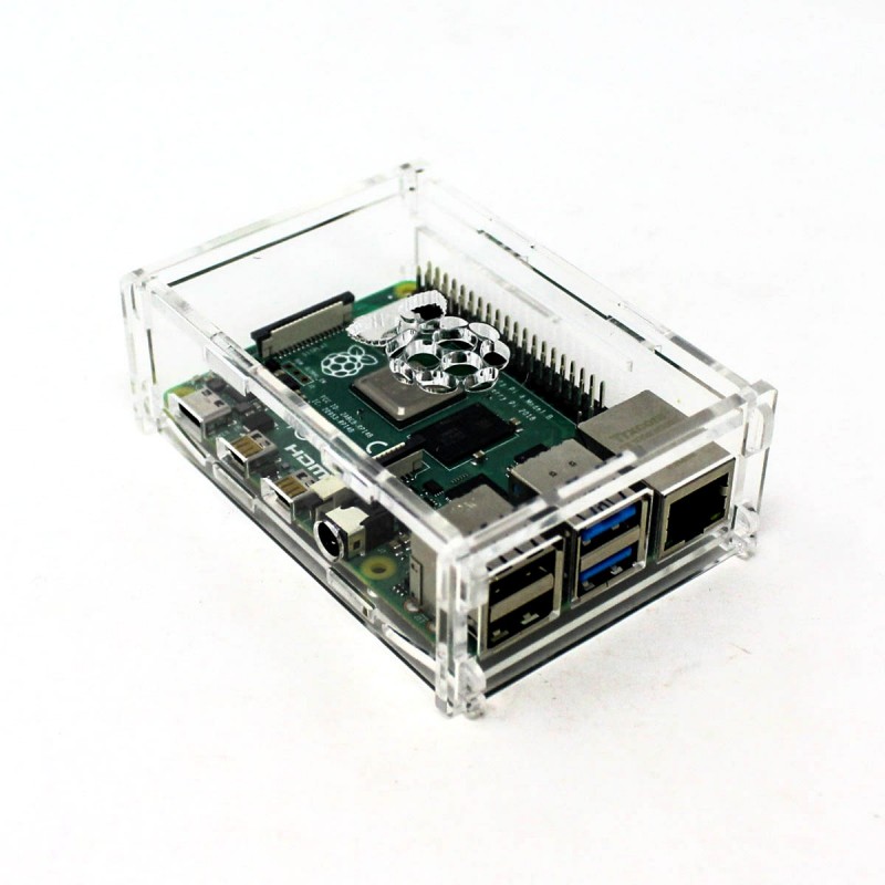 Case Raspberry 4  ( no incluye el ventilador $50)