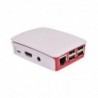 Case Raspberry 3 y 4  ( Blanco - Rojo )