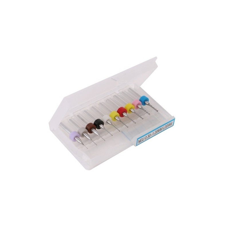 Brocas de Tungsteno 0.3 --1.2 mm    ( set 10 piezas )