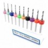 Brocas de Tungsteno 1.10 --2.00 mm    ( set 10 piezas )