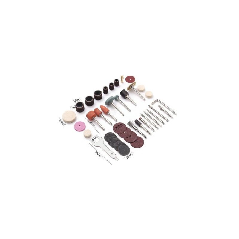 Set Esmeril  ( 40  piezas )                                             Set De 10 Piezas $30