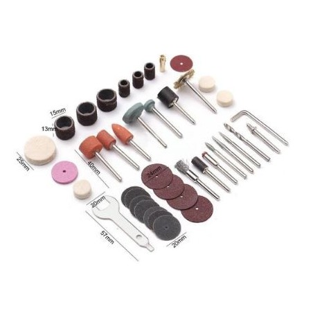 Set Esmeril  ( 40  piezas )                                             Set De 10 Piezas $30