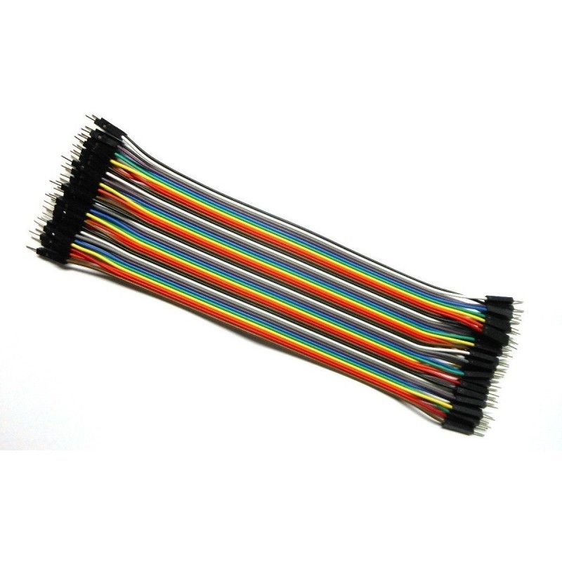 Cable Dupont 20 Cm   ( 40 piezas )  MM-HM- HH                  $2 SUELTOS