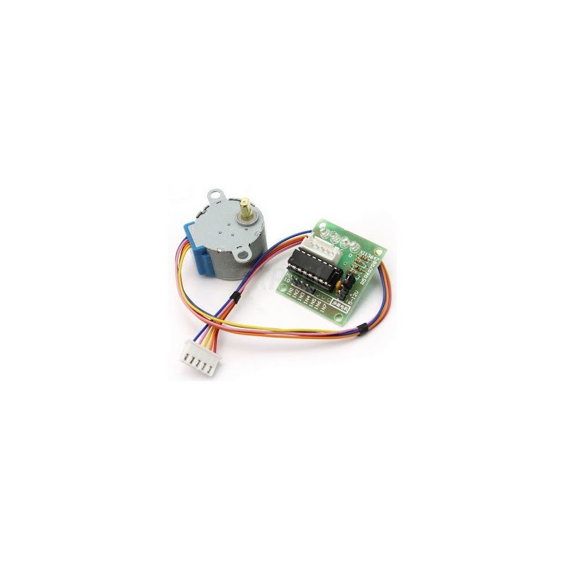 28BYJ-48 DC 5V 4 Fases 5 Cables Motor Paso a Paso Placa ULN2003