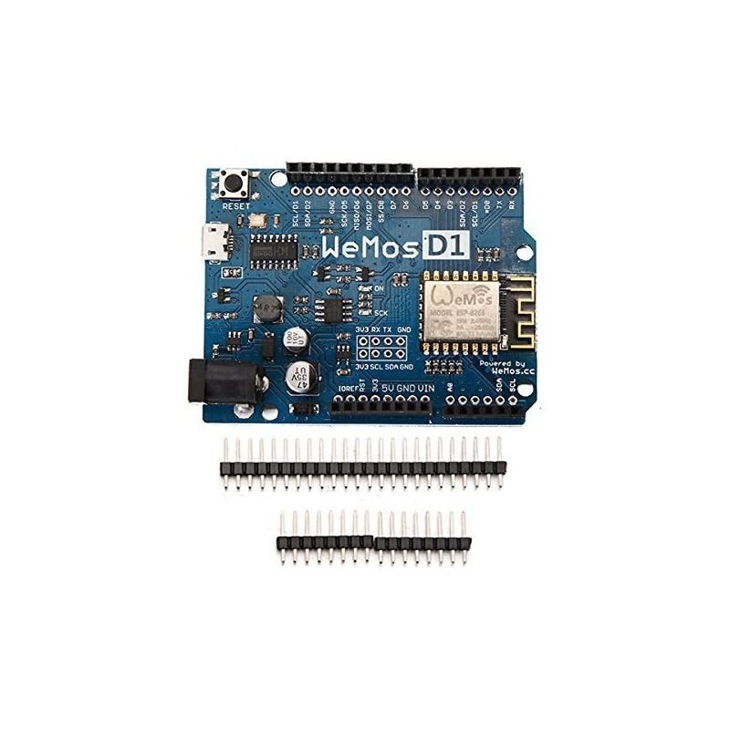 Arduino Wemos D1 Arduino uno con  WIFI