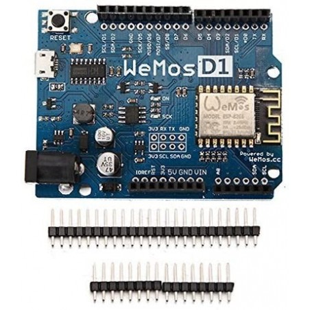 Arduino Wemos D1 Arduino uno con  WIFI