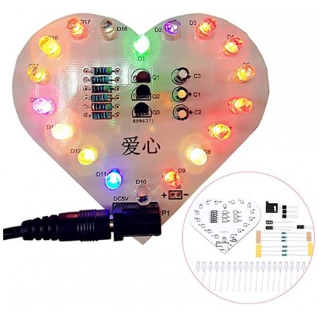 Kit corazon Galáctico RGB