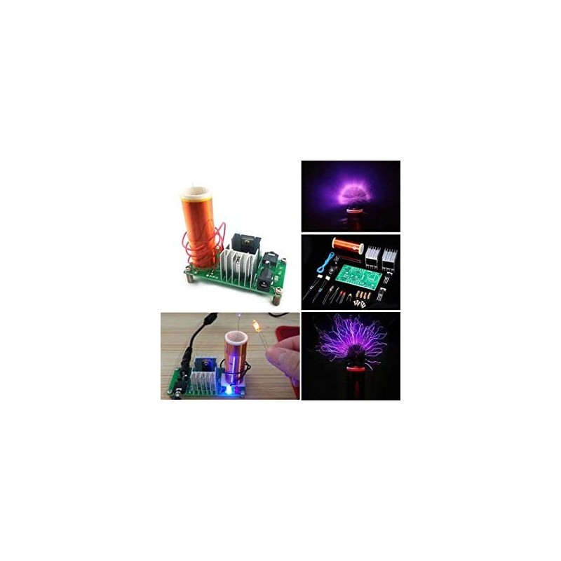 Kit Bobina de Tesla Mini Con sonido