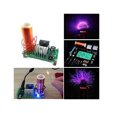 Kit Bobina de Tesla Mini Con sonido