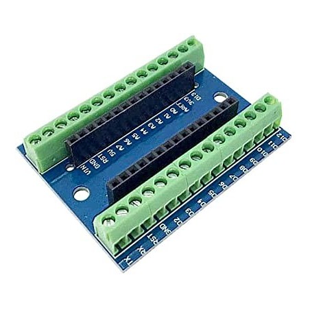Shield Compatible con Arduino Nano Clemas - Borneras