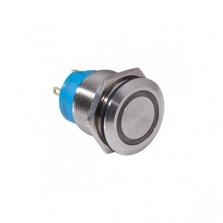 switch boton metal lock  16mm ROJO , AZUL  Y AMARILLO