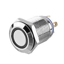 Switch boton metal momentary