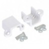 Braquets soporte Pololu Blanco con tornillos  ( 2 Piezas )