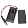 Porta Pila 9v Con Switch y tapa cable arduino