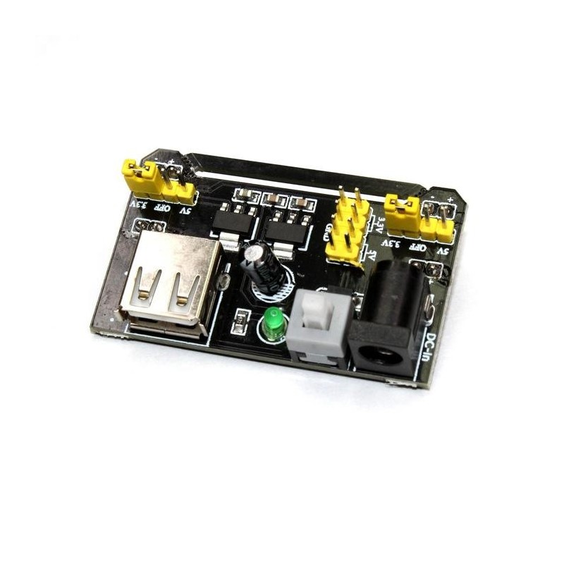 Fuente de Alimentación para Protoboard V2 MB-102 3.3V 5V