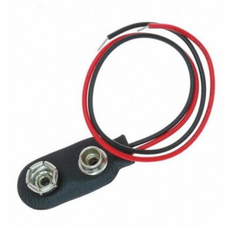 Broche para bateria 9V