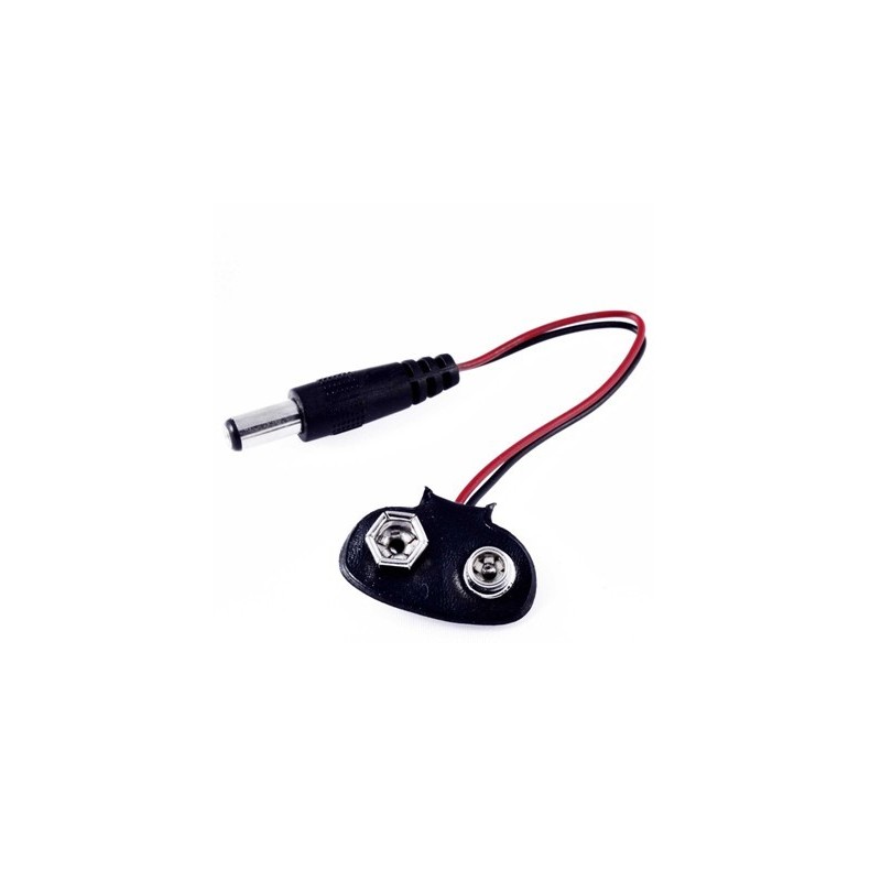 Broche de bateria 9v a 3.5 para Arduino