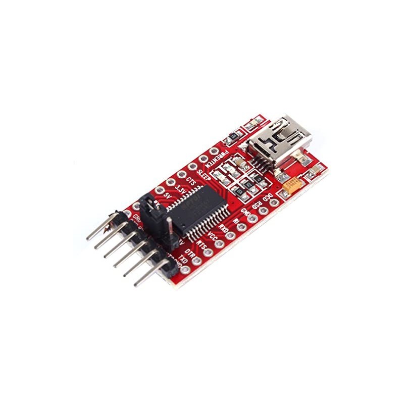 FT232RL Modulo adaptador USB a 232  ROJO  FTDI