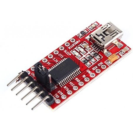 FT232RL Modulo adaptador USB a 232  ROJO  FTDI