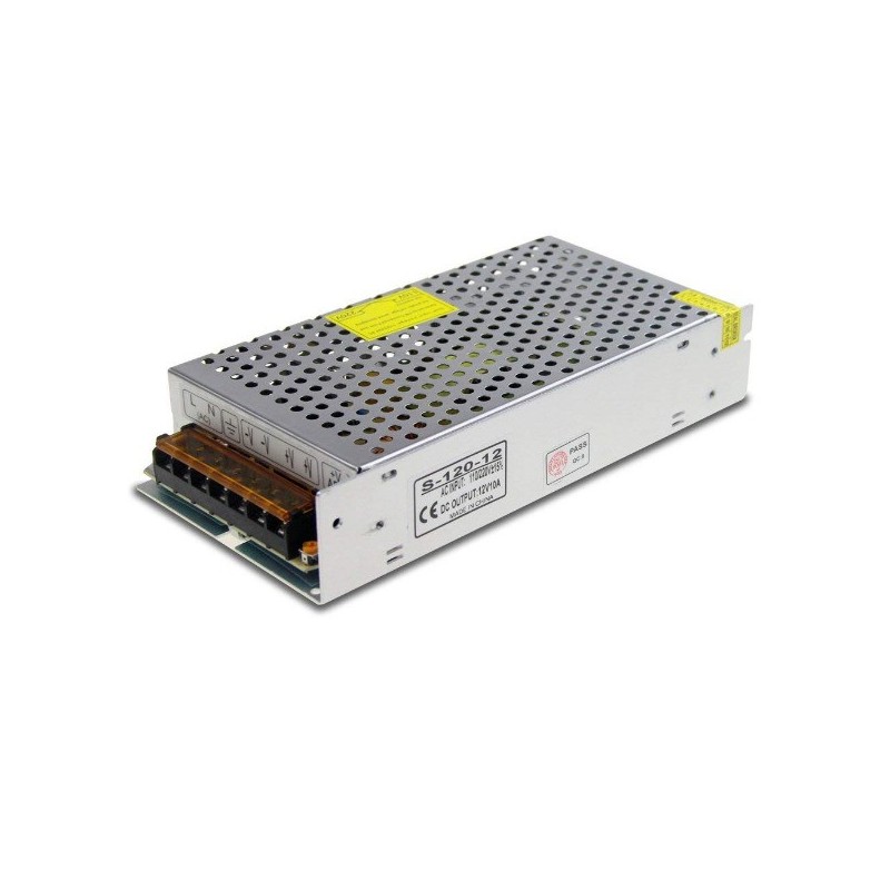 Fuente de poder de 12v -10 A-0.38kgss