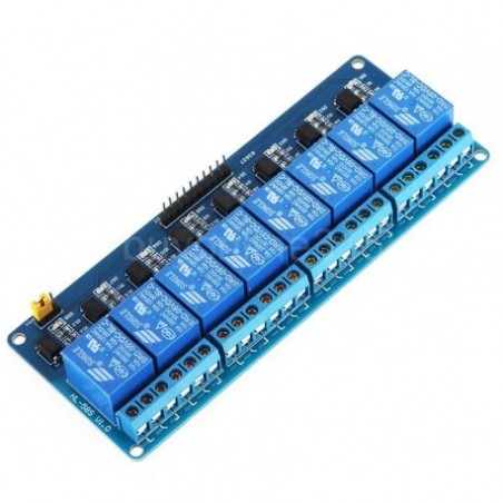 8  canal Módulo de relay con optoacoplador.