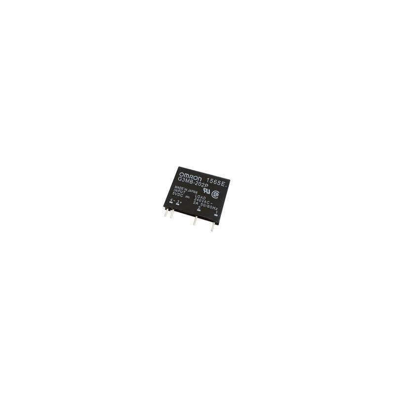 Relay de estado sólido  G3MB-202P DC-AC 5VDC, salida 240 V AC 2A